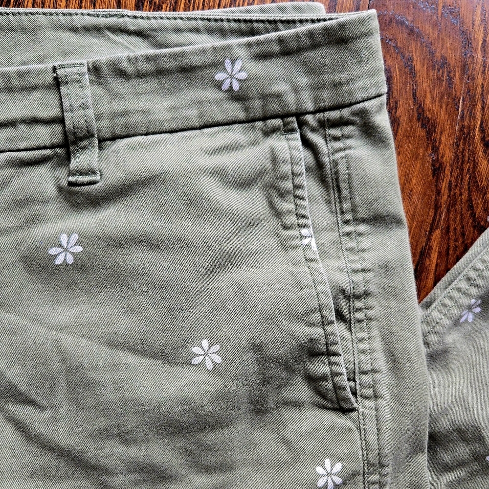 Daisy JCrew Ankle High Rise Chinos Size 18